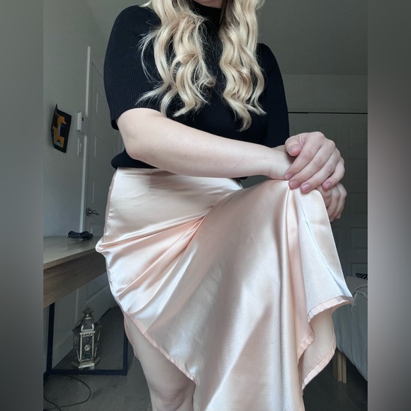 Long skirt in blush/peachy XL - TWIK - Picture 3 of 6